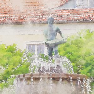 Darłowo - Pomnik Rybaka